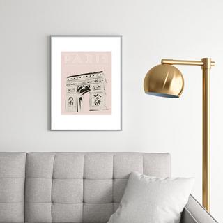 Paris Arc de Triomphe de ltoil Framed Art Print