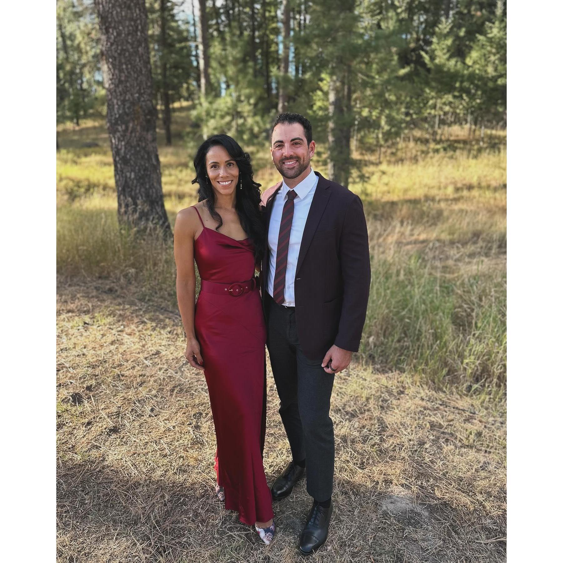 Sam and Justin's wedding in Coeur d'Alene