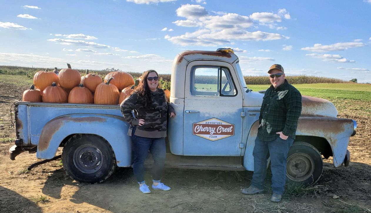 Annual Fall Tradition of visiting Cherry Crest Farms.