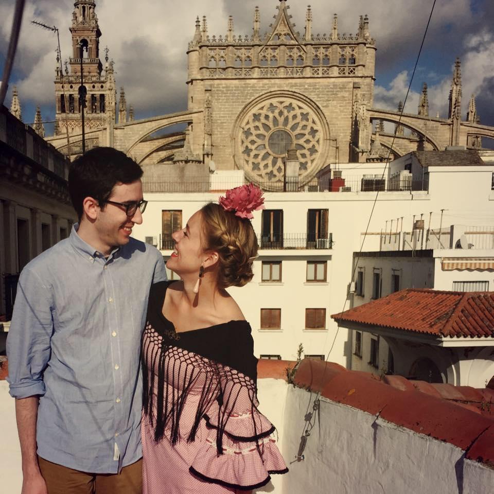 This is one of our favorite memories (and pictures!) - when Jon visited while I was studying abroad in Sevilla, Spain. Nothing could beat being together in a beautiful Spanish city!