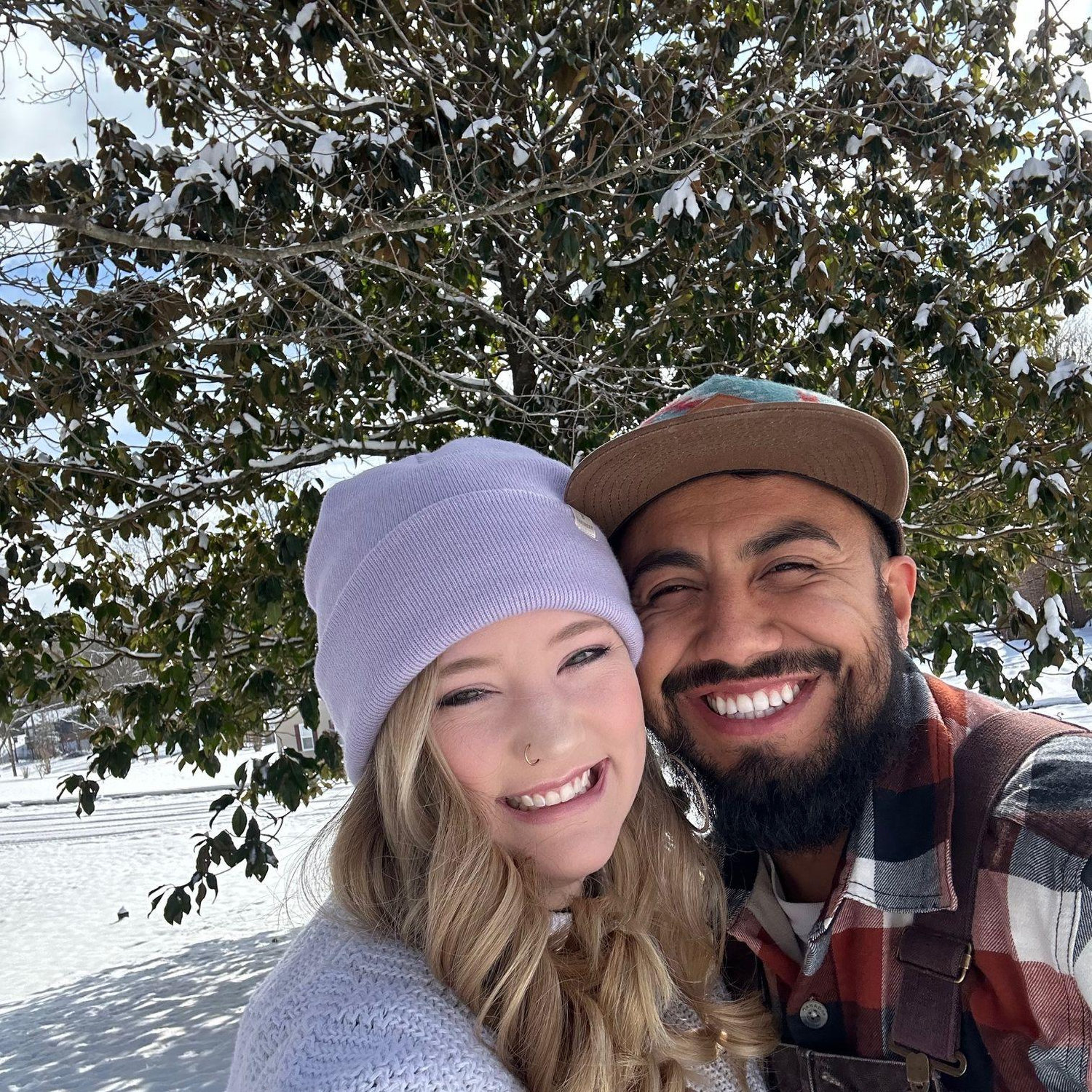 Snowed in together for over a week!