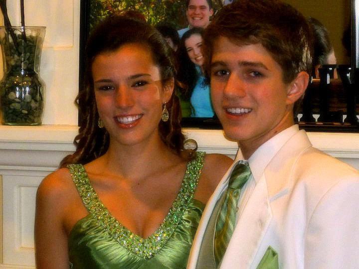 Our first prom.
