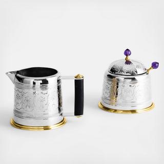Palace Creamer & Sugar Pot with Spoon
