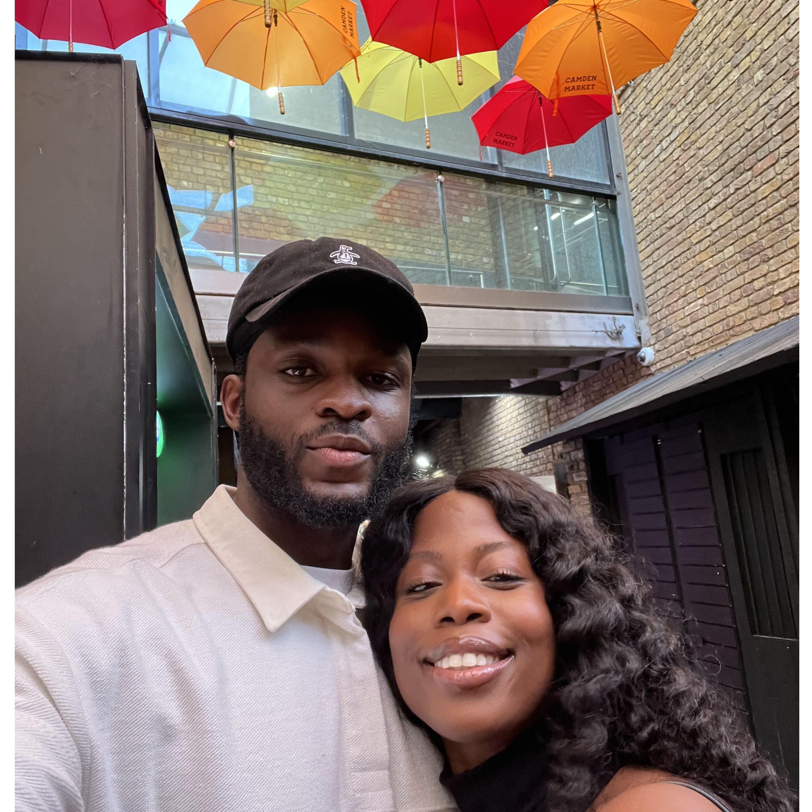Our First Date back where we met, Camden Market~