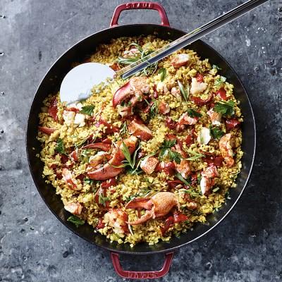 Staub Enameled Cast Iron Paella Pan