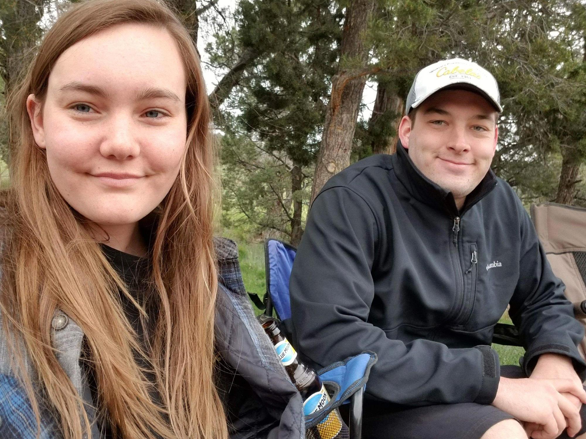 It snowed on us during this camping trip with Natalie's dad and step mom. 2017