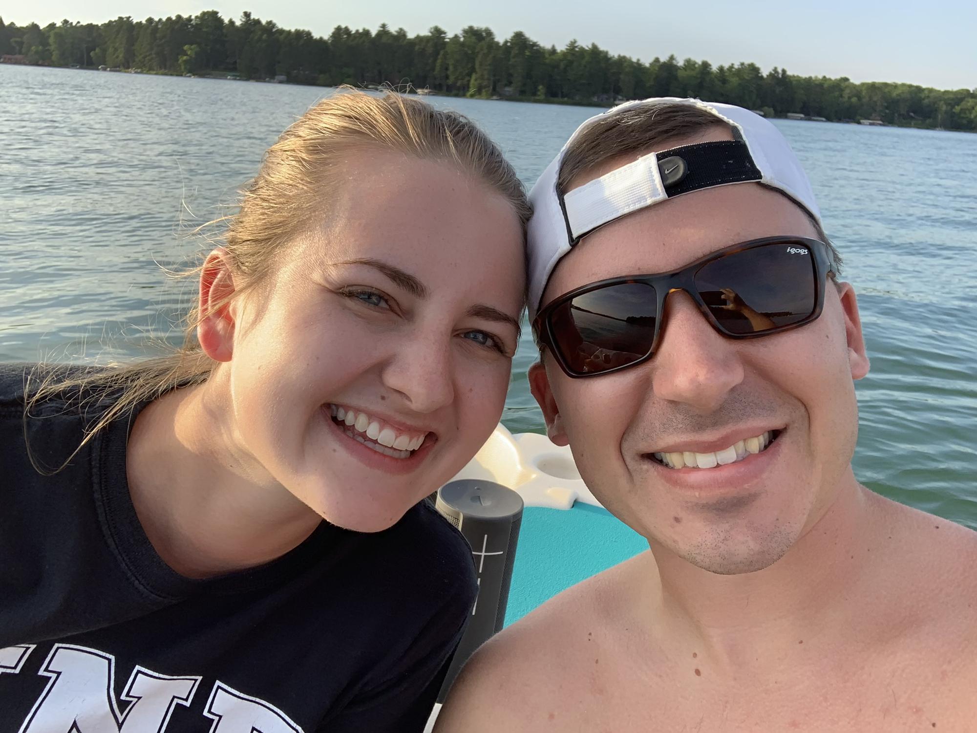 Lake shenanigans. 8/10/2019
