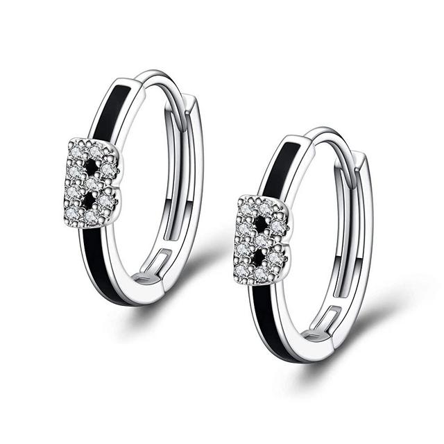 Dainty Initial Huggie Hoop Earrings A to Z Alphabet Huggie Earrings Jewelry Gift for Women