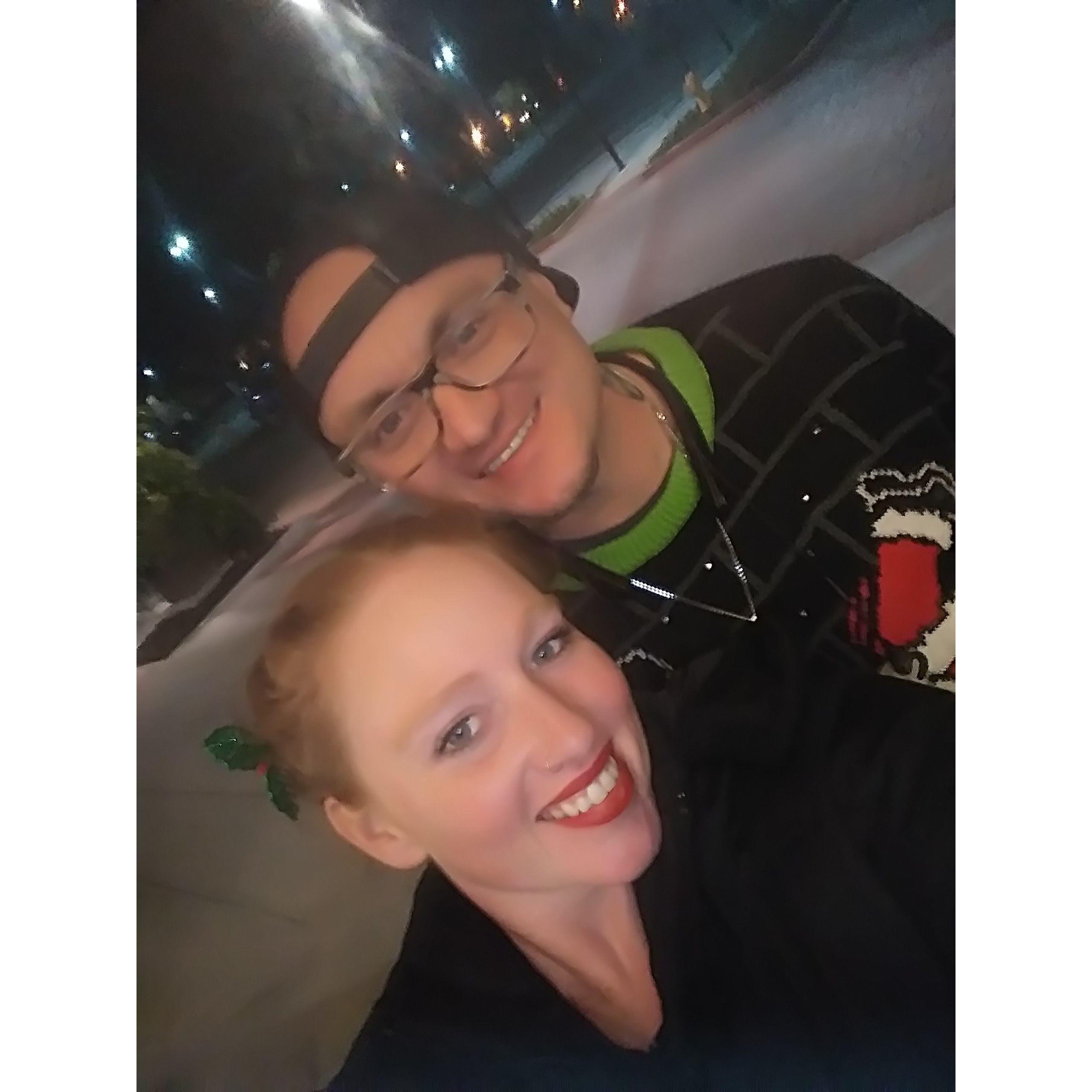 Our first Christmas together