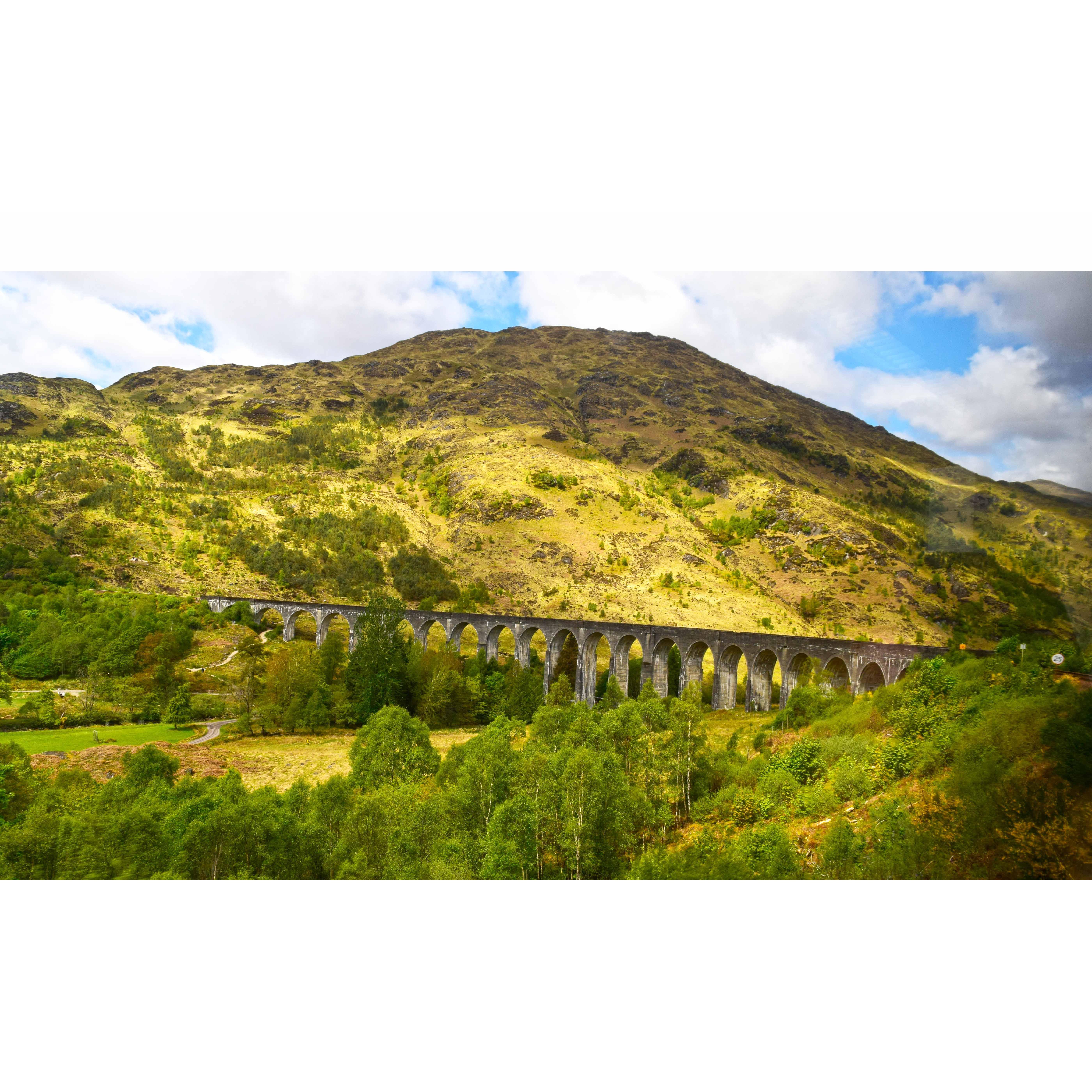 Day 4 - Glenfinnan Viaduct. Seeeee the Harry Potter scene!