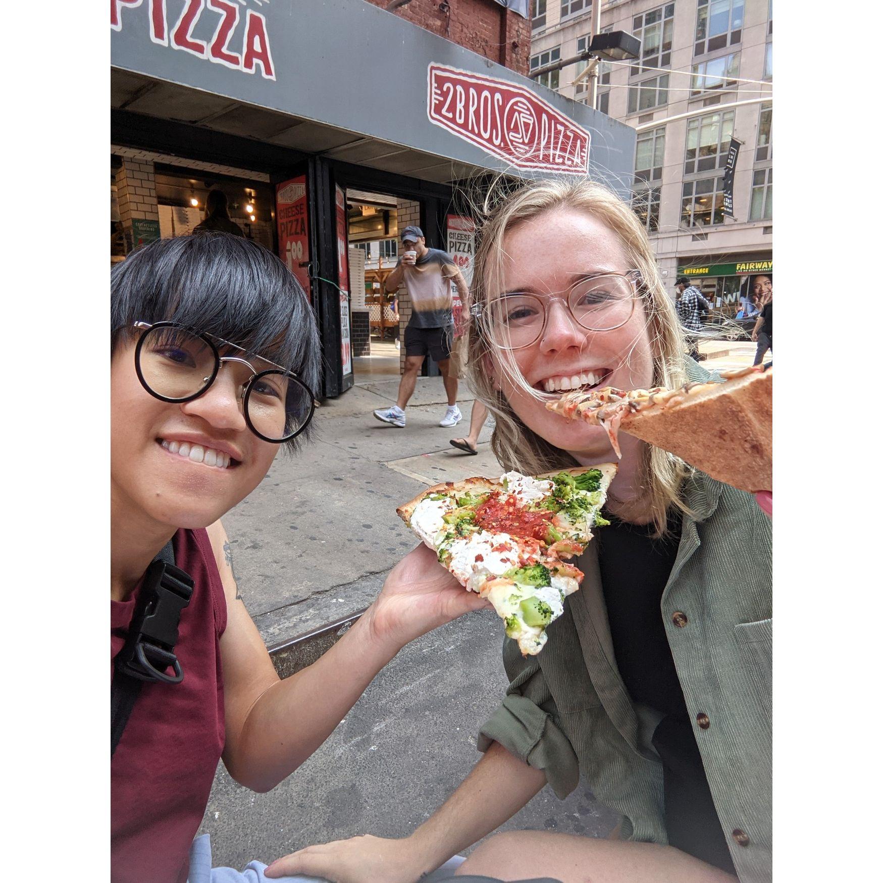 Jen's first trip to New York! September, 2021