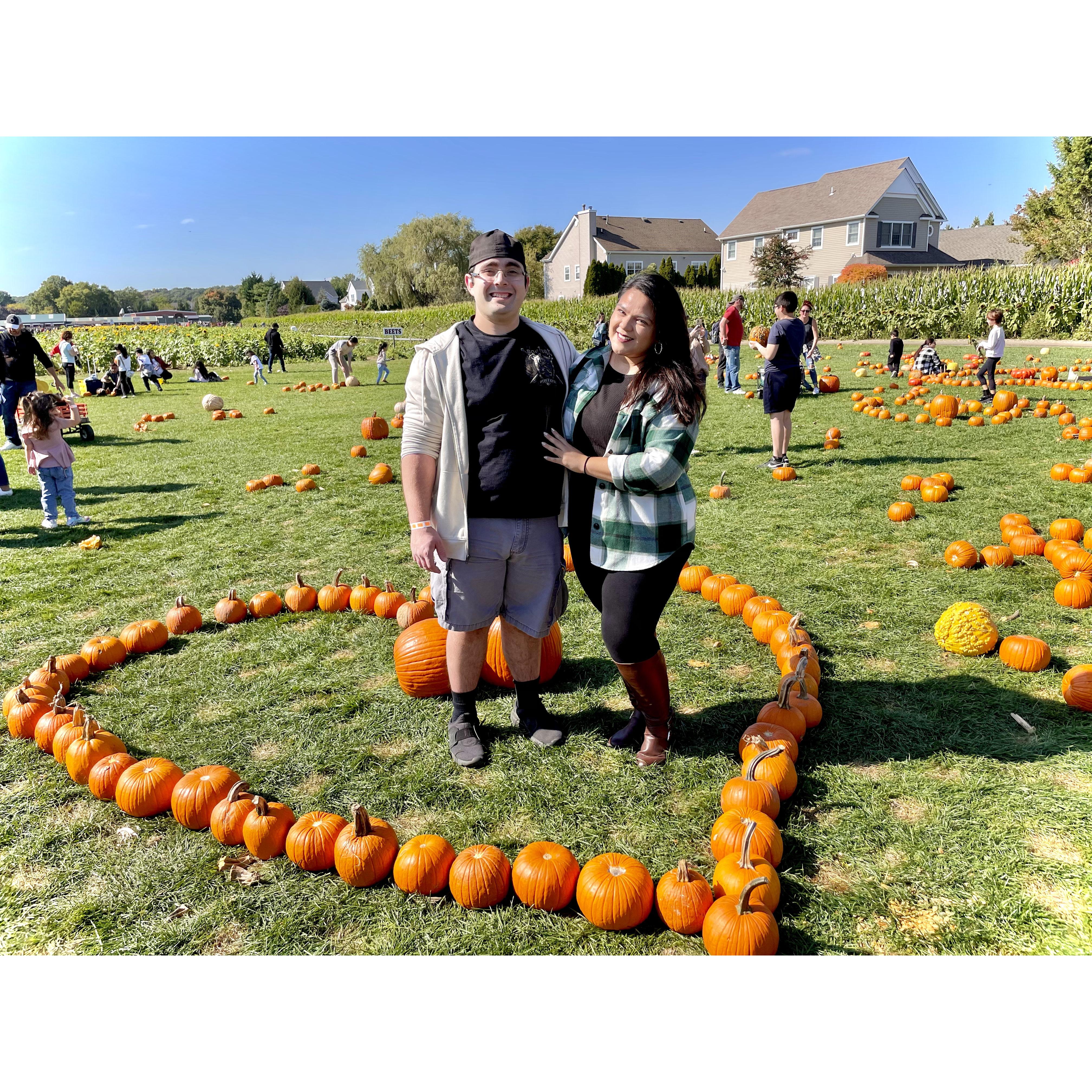 Nothing says "Falling for LoRusso" like a Fall pumpkin patch trip.