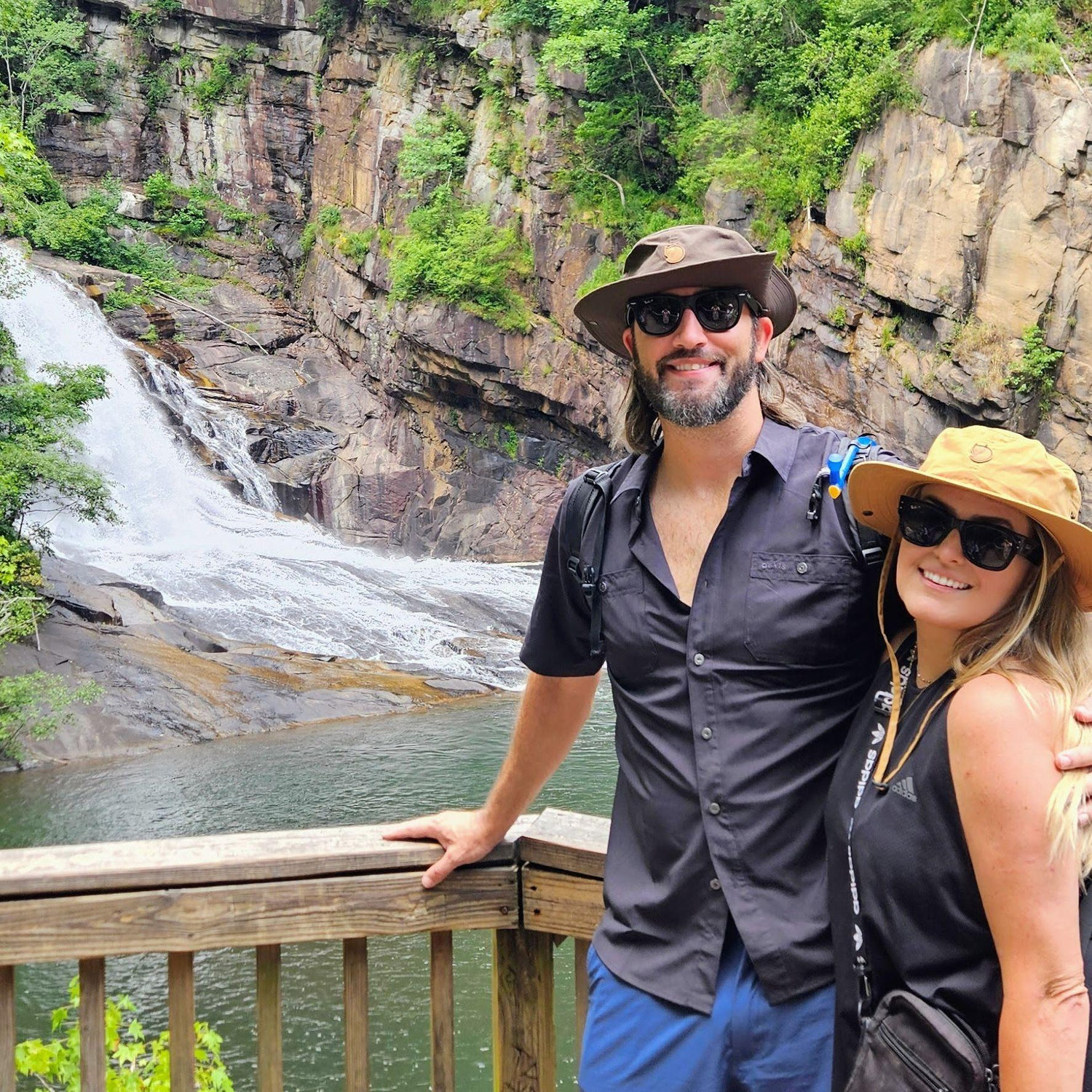 Tallulah Gorge Falls in Georgia