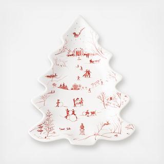 Country Estate Winter Frolic Tree Tray