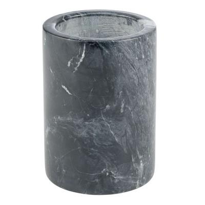 mDesign Marble Tabletop Single Bottle Wine Cooler and Chiller