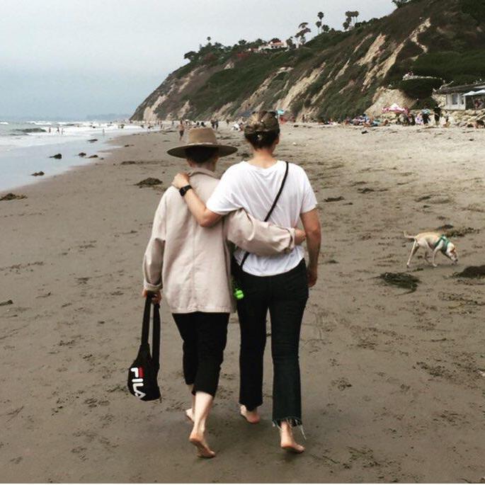 July 2019 - beach walk in Santa Barbara