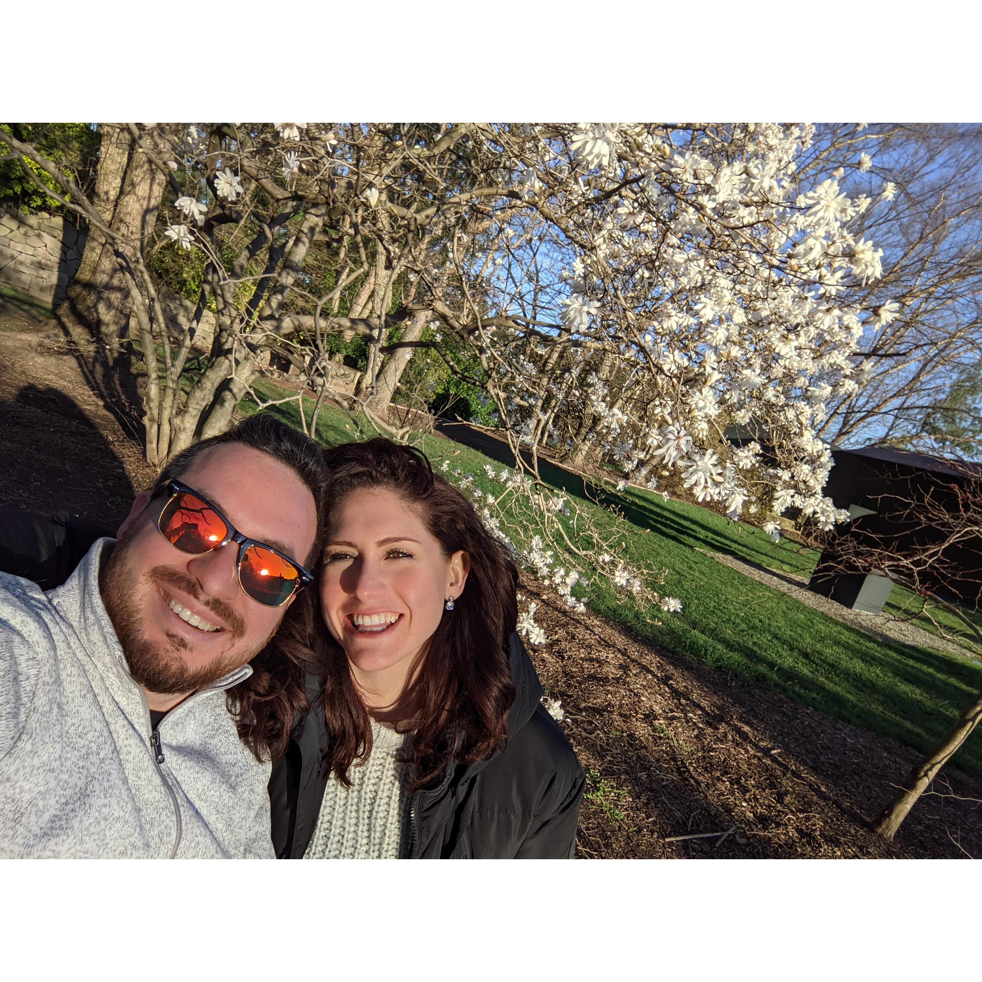 April 2021 - at Grounds for Sculpture in New Jersey