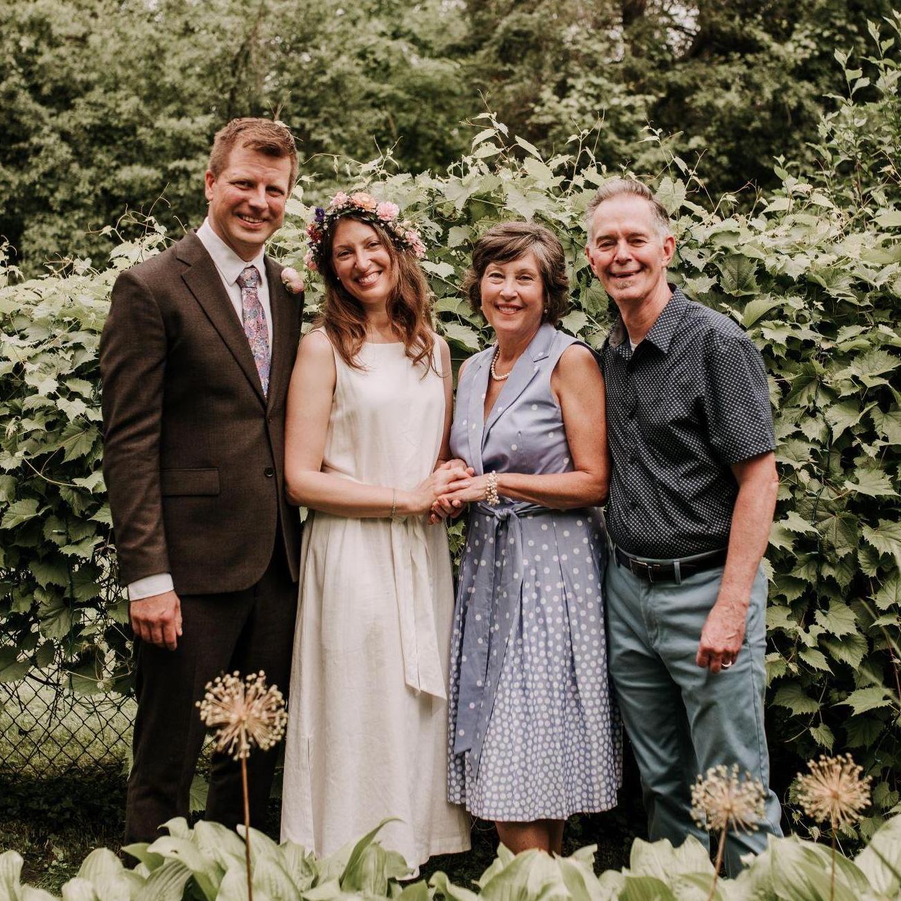 Marcus & Natalie with Cindy & Jeff