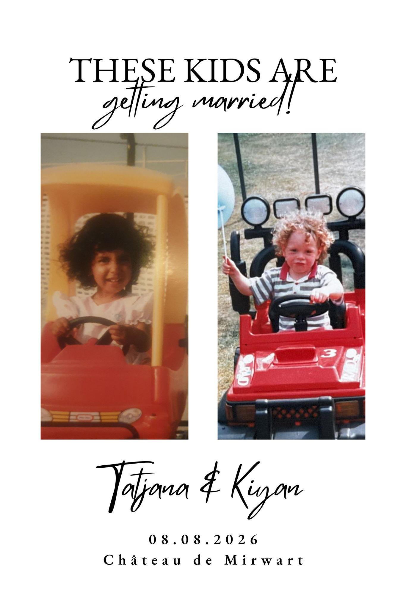 The Wedding Website of Tatjana Criel and Kiyan Rogiest