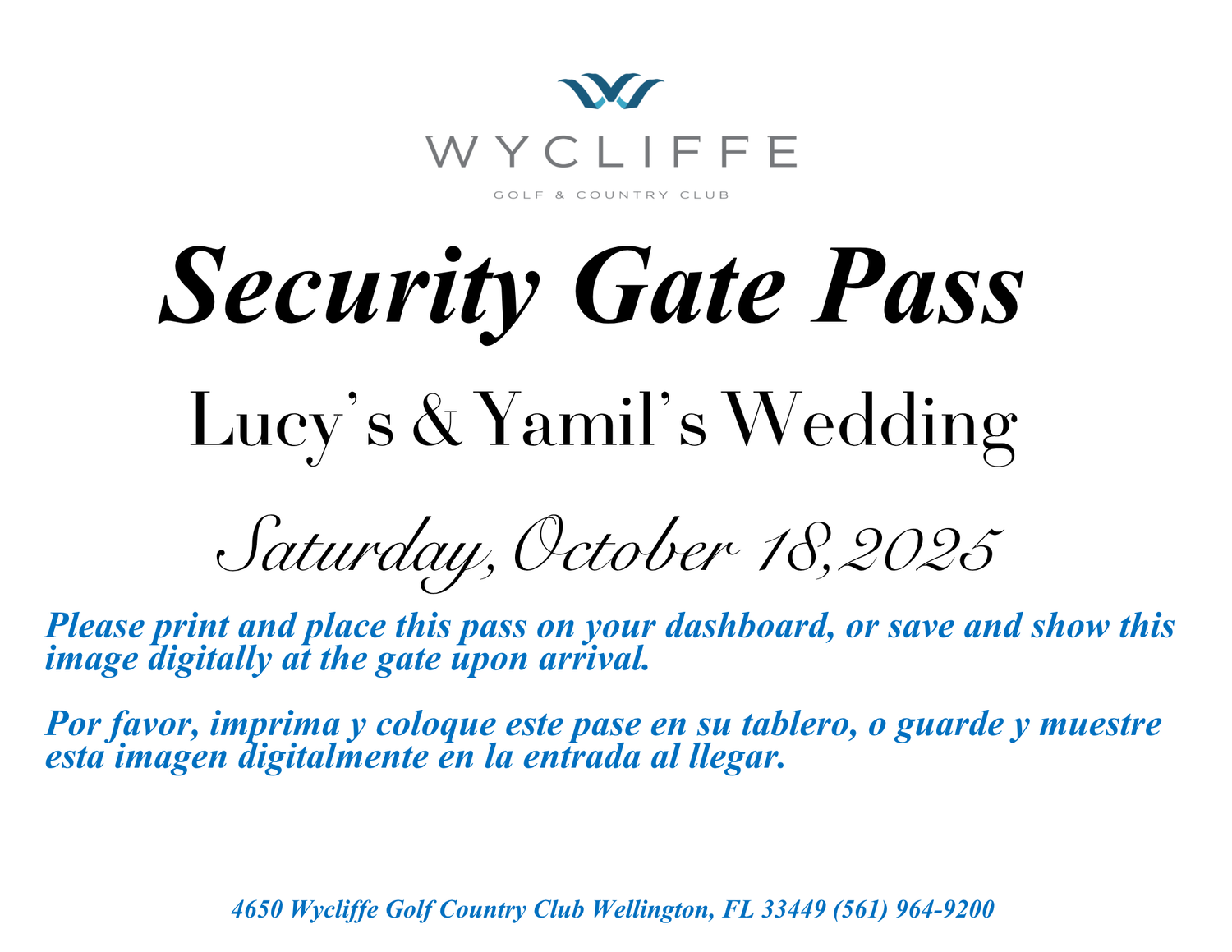 The Wedding Website of Lucy K. Molina and Yamil A. Toribio