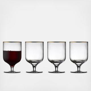 Palermo Red Wine Glass, Set of 4