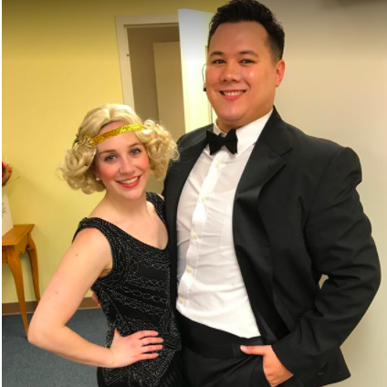 Doing what we love - unfortunately the show was closed before we opened! March 2020