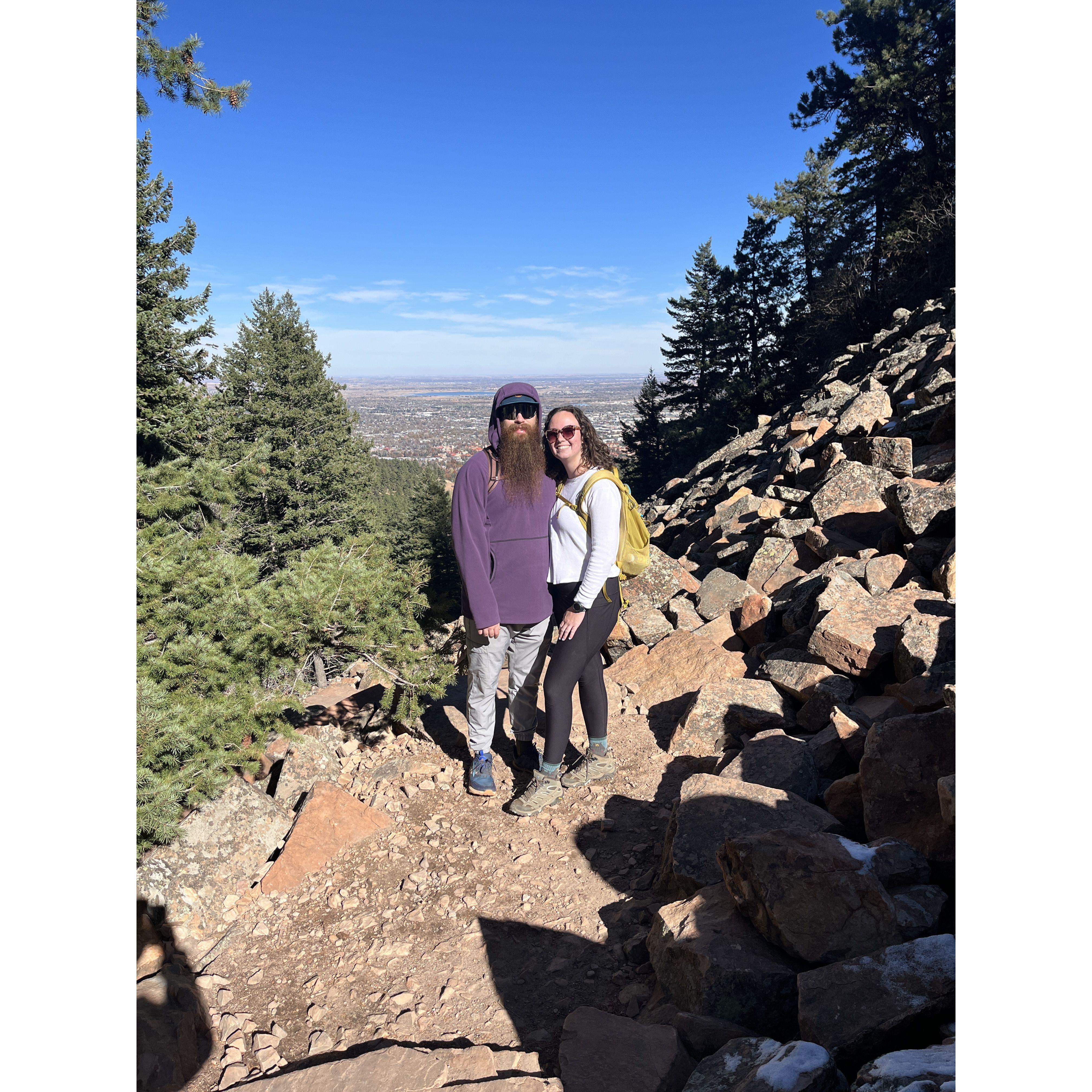 11/10/23: Hiking in Boulder