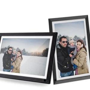 Aluratek - 10" IPS LCD Wi-Fi Touchscreen Digital Photo Frame - Black
