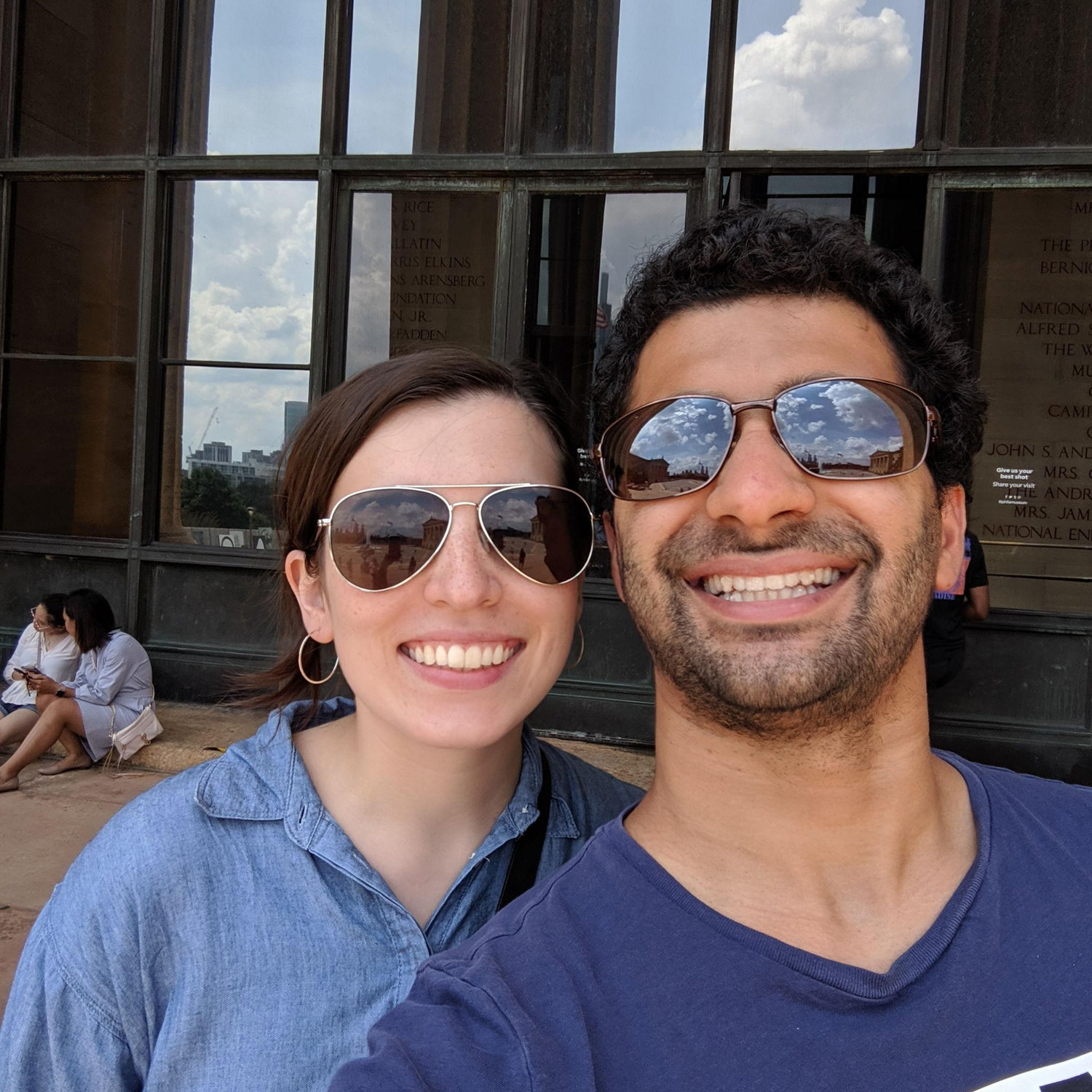 At the Philadelphia Museum of Art