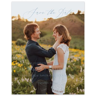 Black Wedding Digital Save the Date - Bellfort Photo