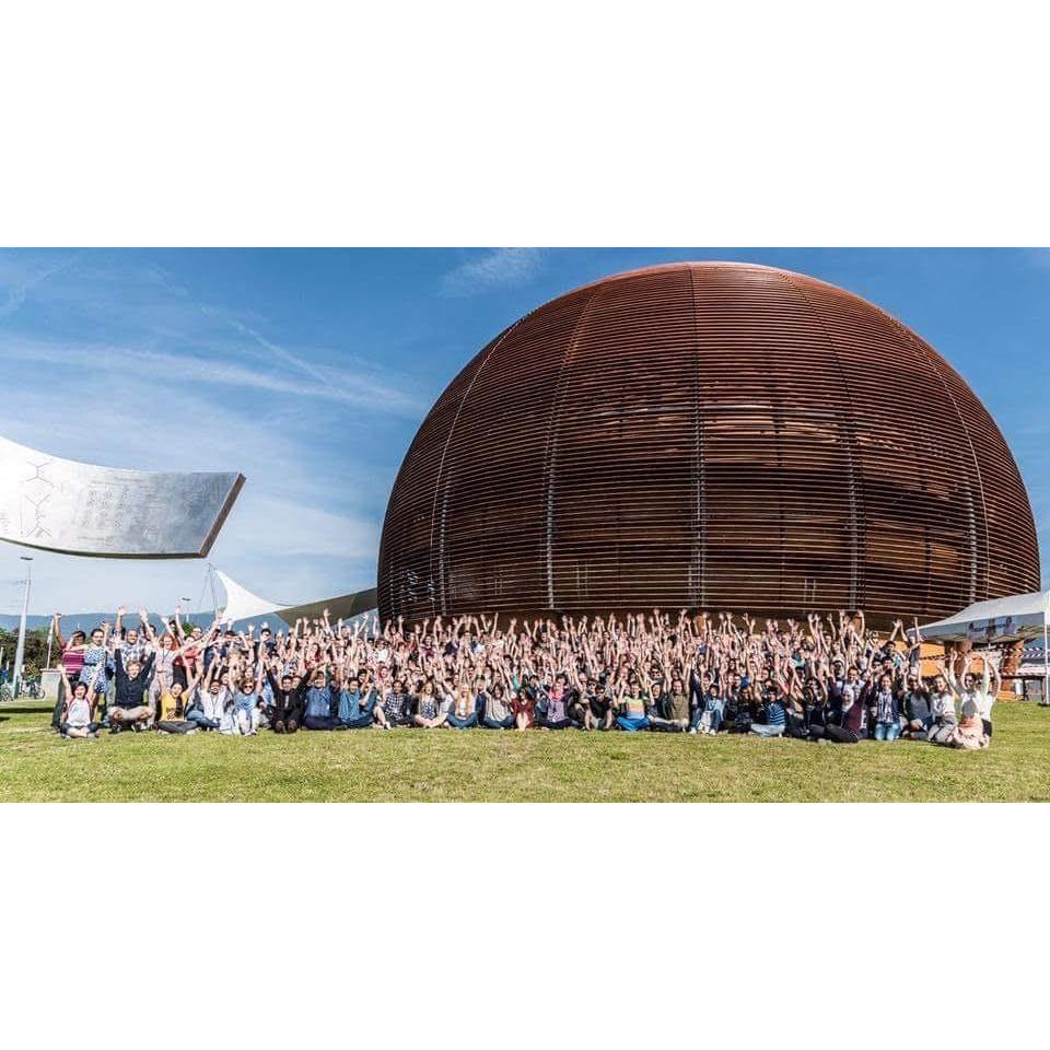 Summer internship at CERN in 2016. We're somewhere in there....