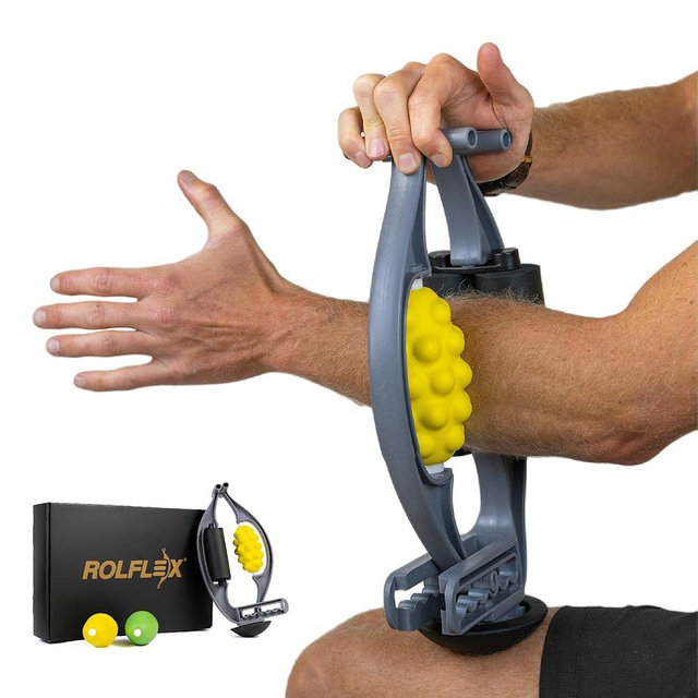 Rolflex Massage Combo - Different Shapes for Better Myofascial Release, Trigger Point and Self-Massage