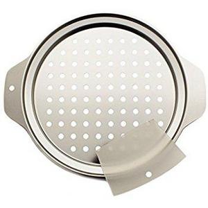 Zoie + Chloe Stainless Steel Spaetzle Maker Lid with Scraper