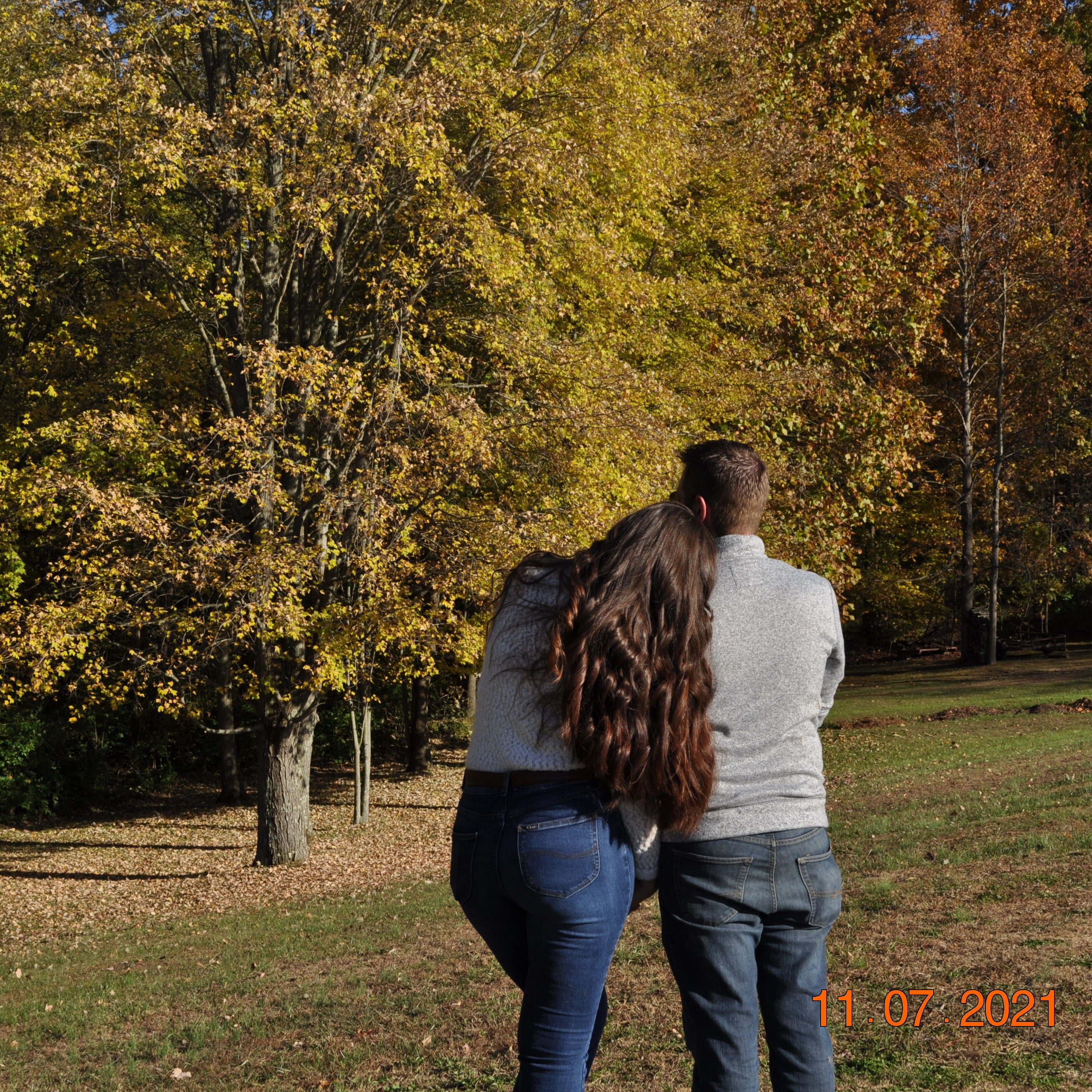 Engagement photo taken by Father of Groom, John Huff!