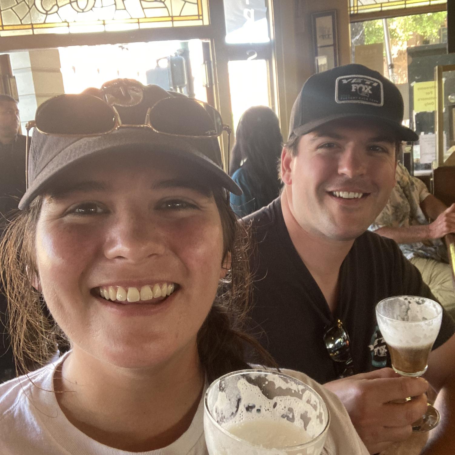 Every time we are in CA we make a point to stop at The Buena Vista Cafe for Irish coffees.