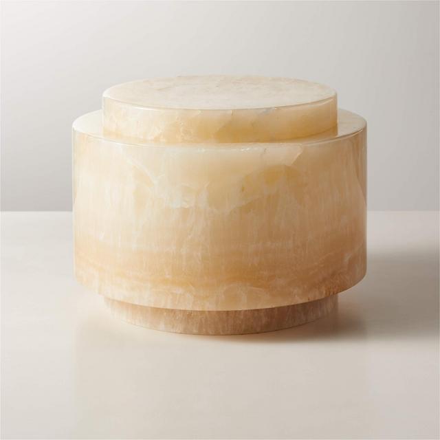 Round Onyx Box