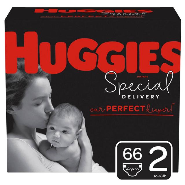 Huggies Special Delivery Disposable Diapers Super Pack - Size 2 - 66ct