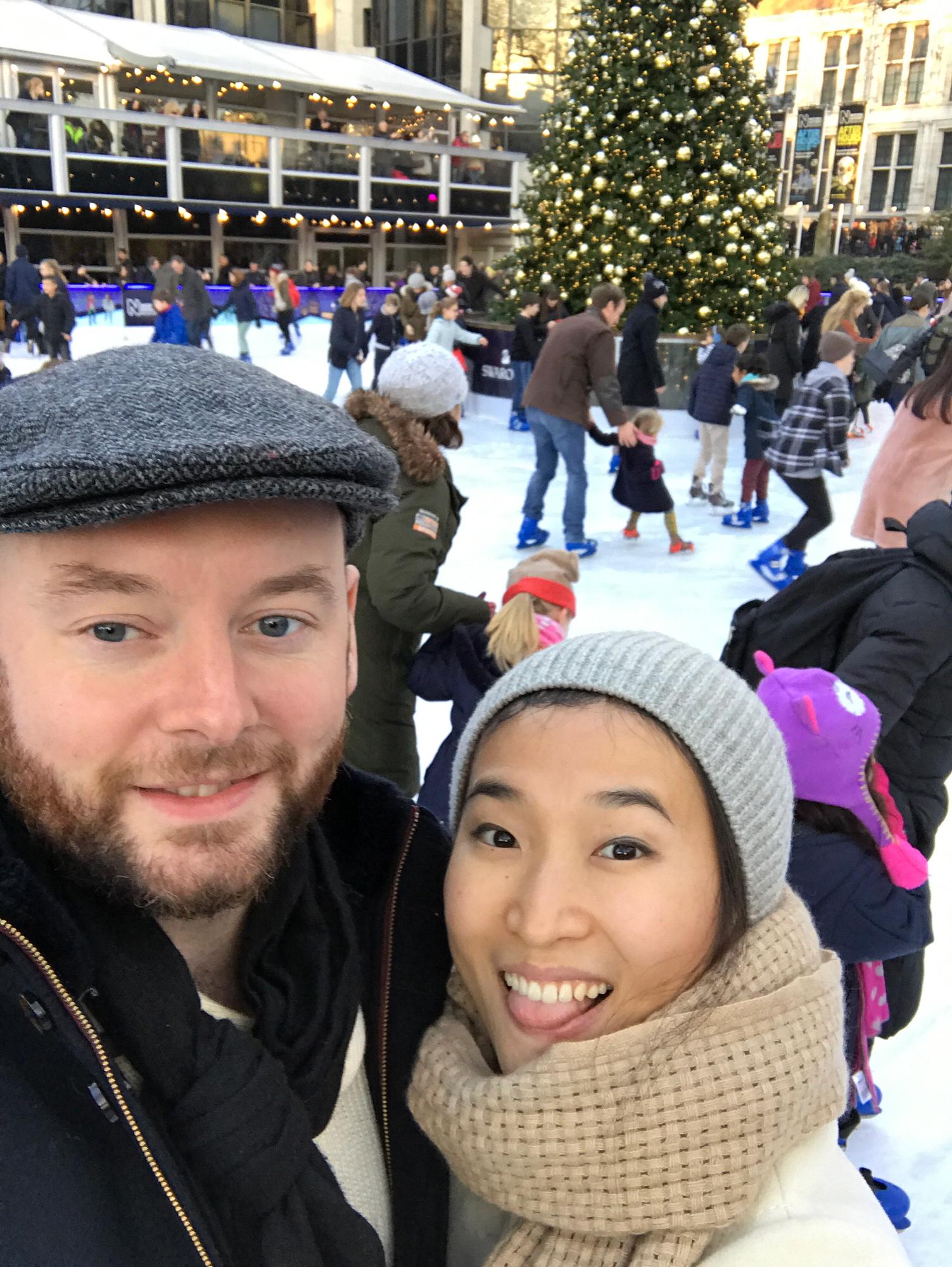 London, Christmas of 2015. First Xmas together!