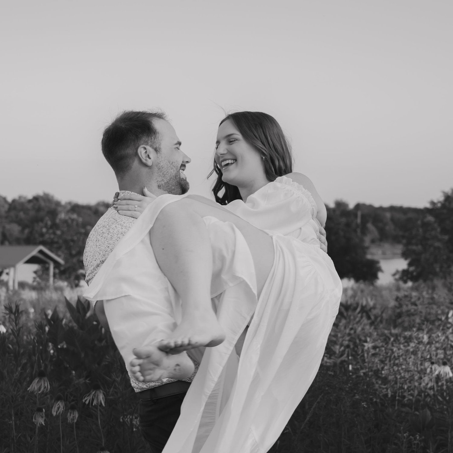 Engagement photo shoot with our wedding photographer!