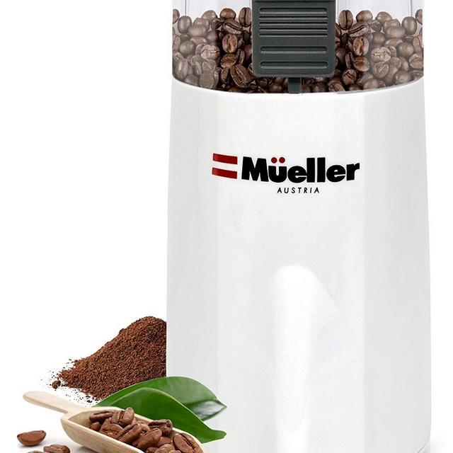 Mueller HyperGrind Precision Electric Coffee Grinder Mill with Large Grinding Capacity and HD Motor also for Spices, Herbs, Nuts, Grains and More