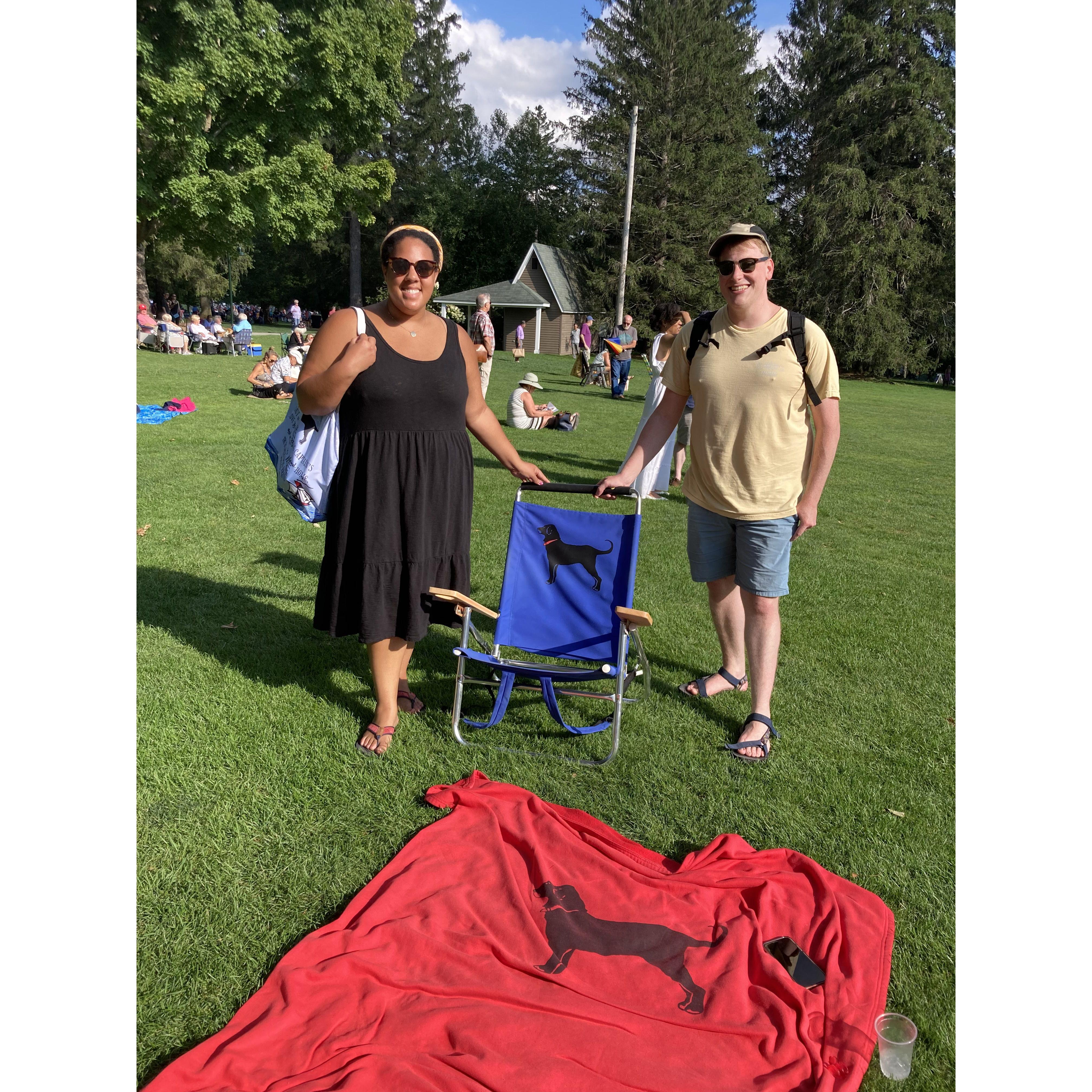 Tanglewood 2022 feat. The Black Dog merch