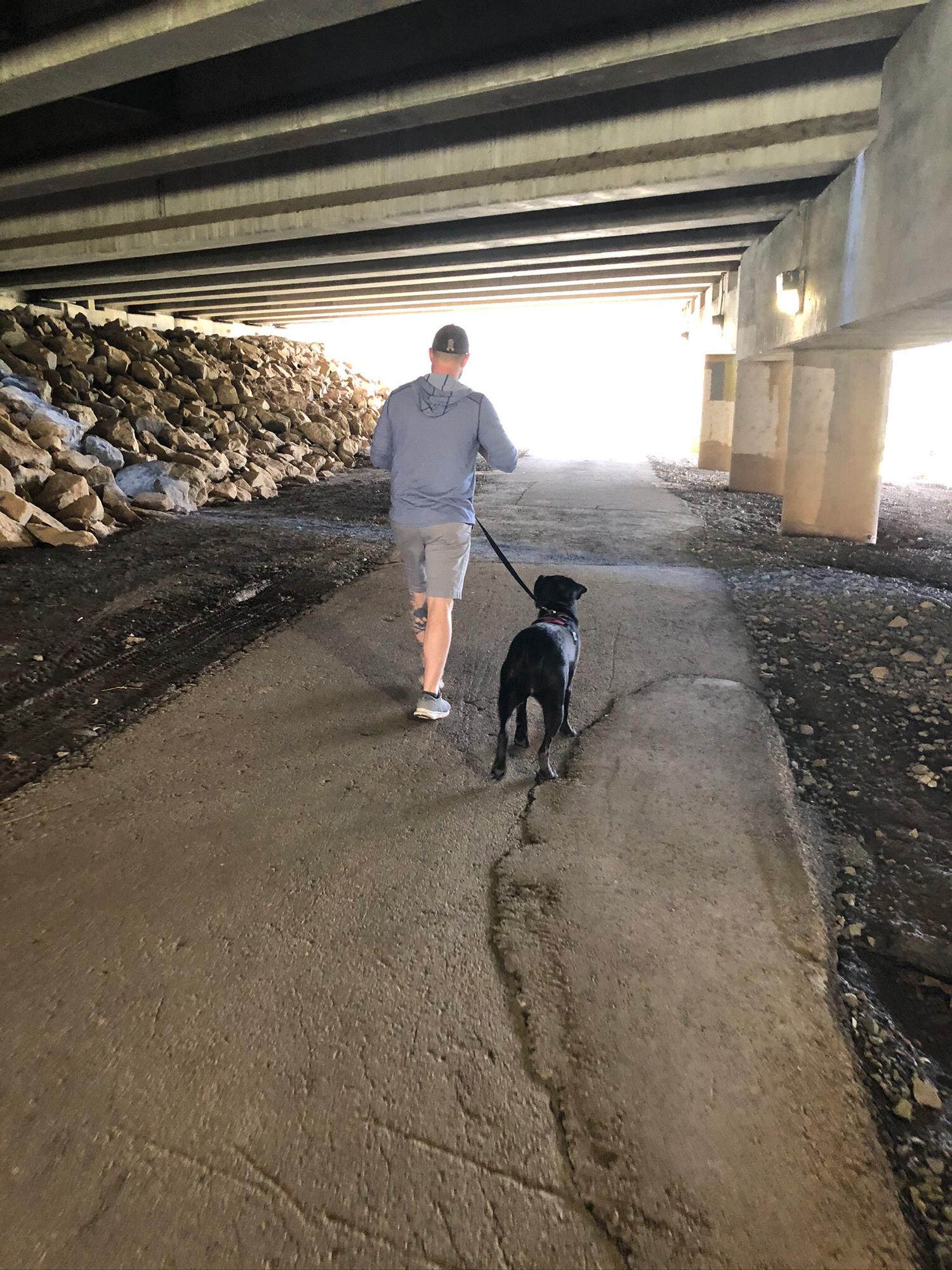 Sunday stroll.