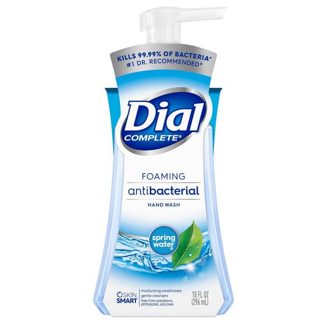 Dial Spring Water Foaming Antibacterial Hand Wash - 10oz