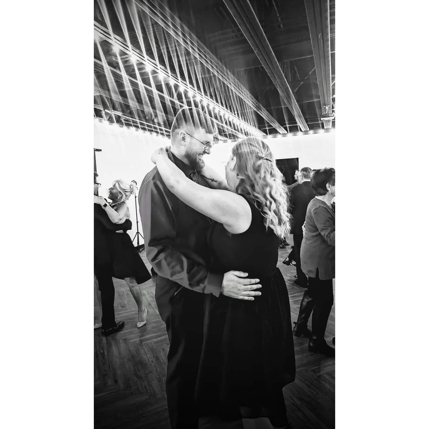 One of the first time we danced together - at cousin Tylers wedding.