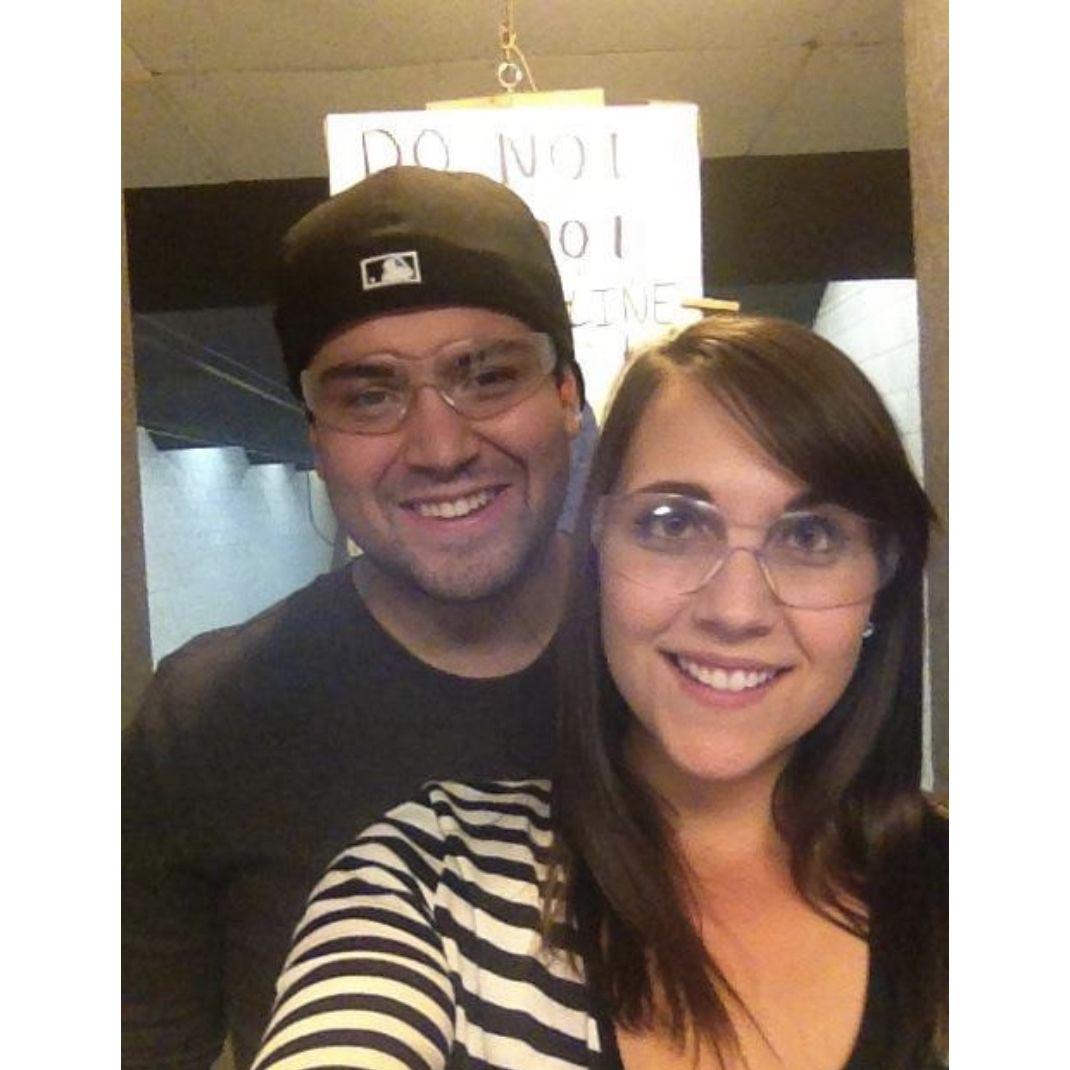 First date at the shooting range and mini golf