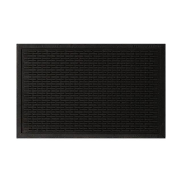 Ottomanson Rubber Entrance Doormat, 24" x 36"