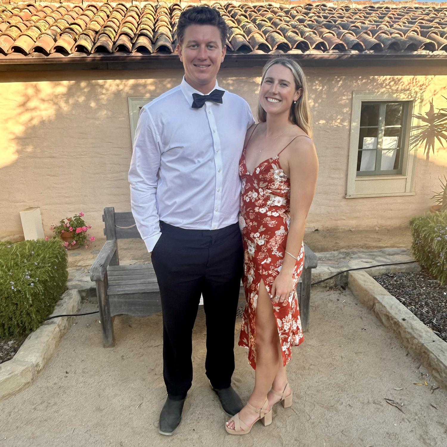 Celebrating a friend’s wedding