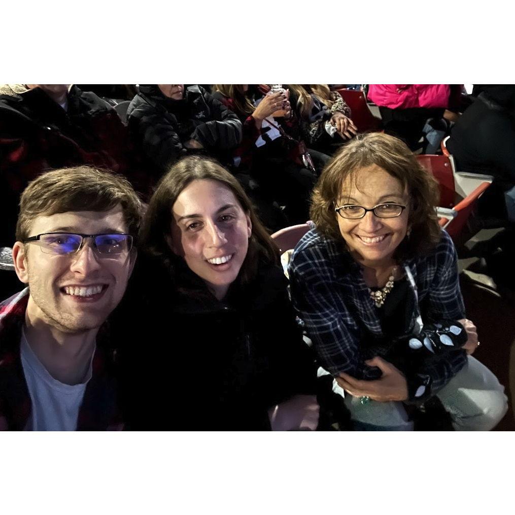 Blackbear (rapper) concert. Elizabeth was down to try, and she liked the music!