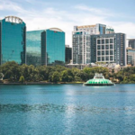 Take a stroll through Lake Eola Park