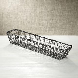 Bendt Iron Rectangle Basket